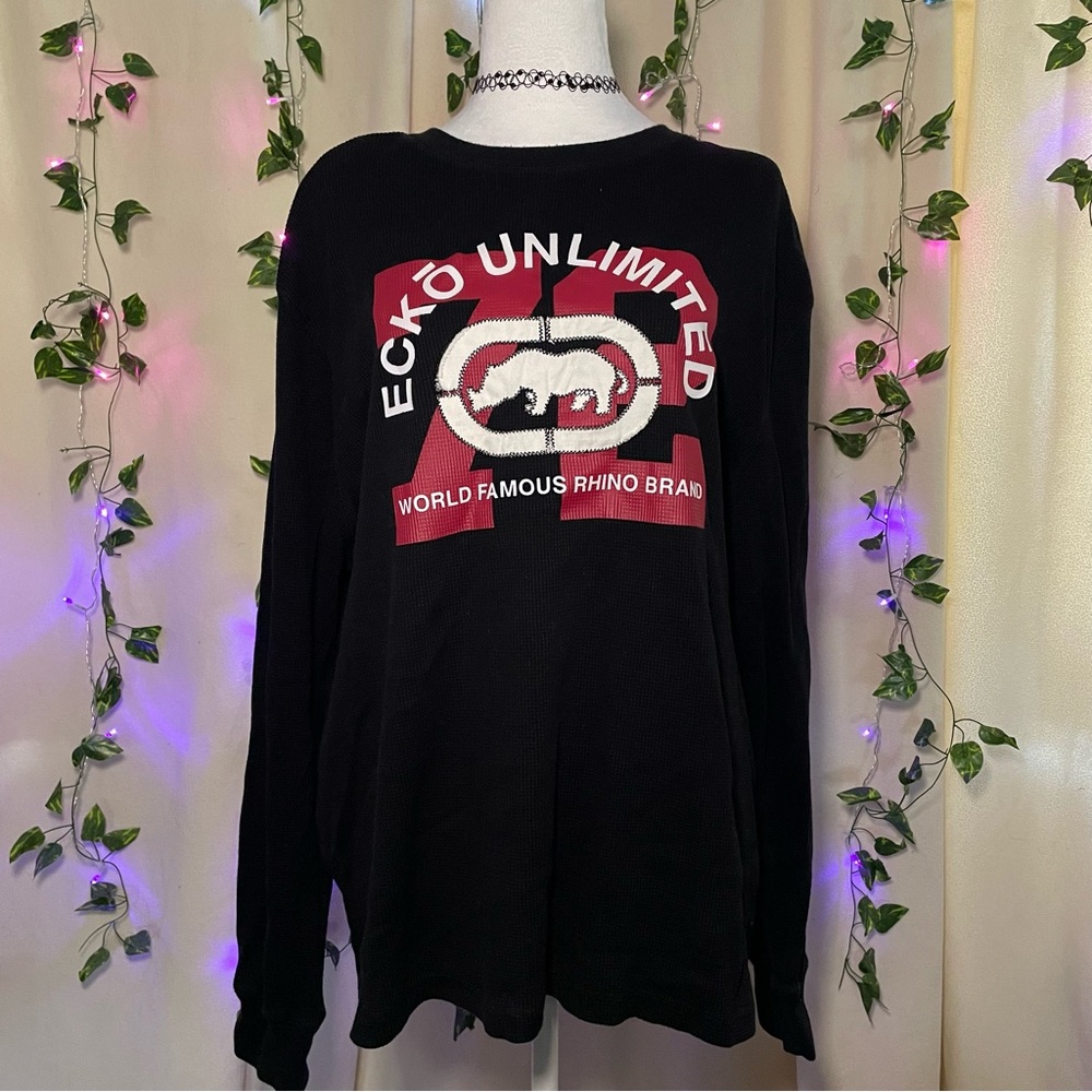 Ecko unltd black thermal long sleeve